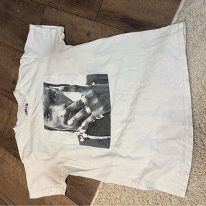 Urban Outfitters White Graphic Tee